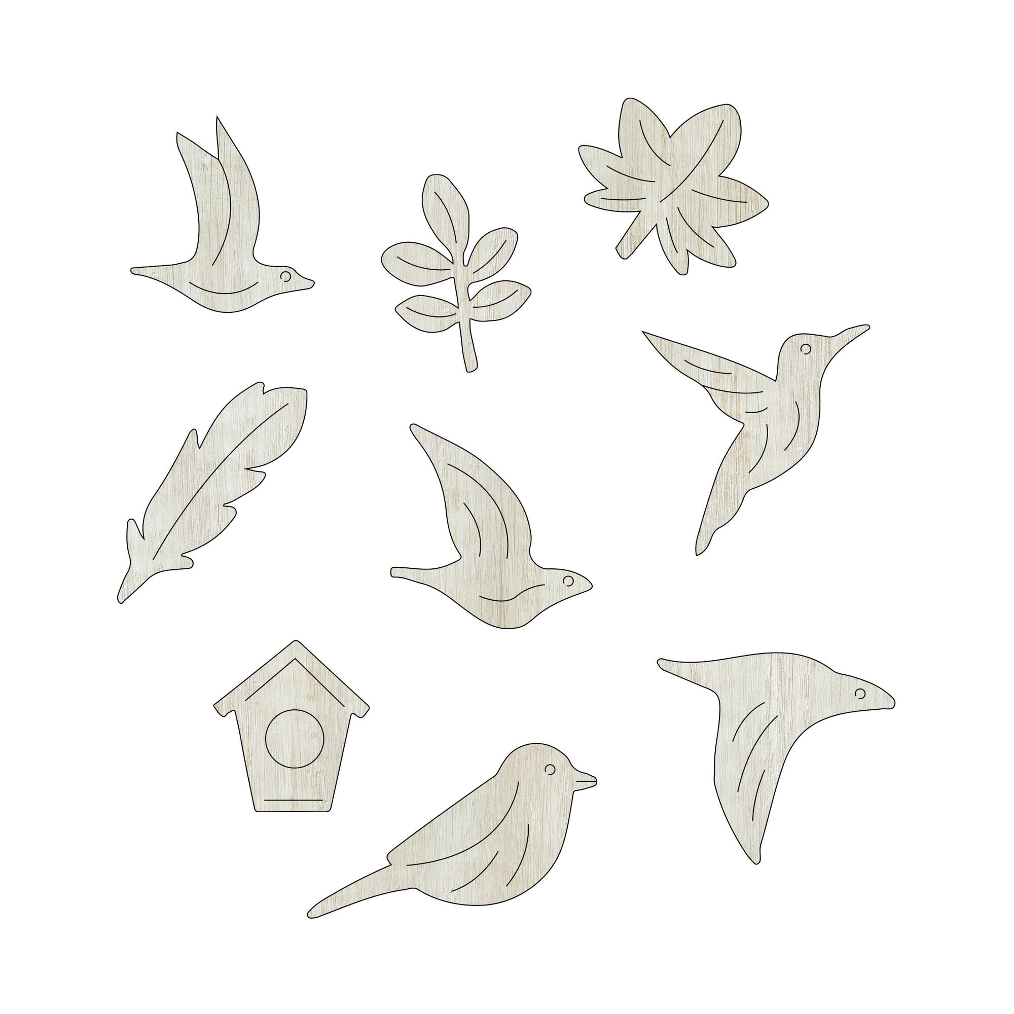 Wooden Jigsaw Puzzle - Birds: 402 Pcs